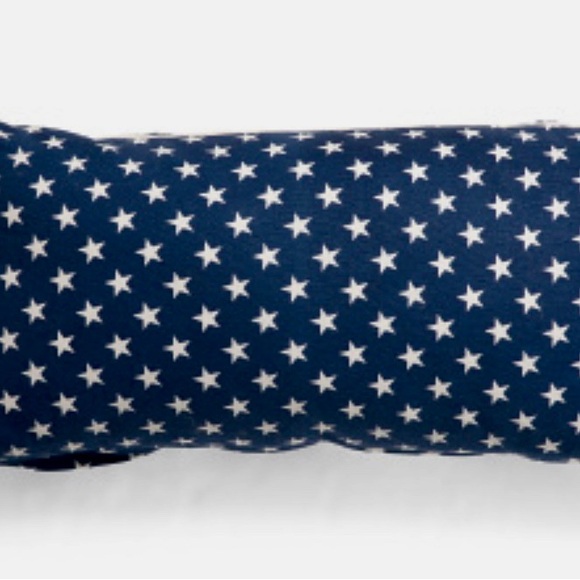 Dachshund multi Patterned Patriotic Pillow with embroidered beads made in India